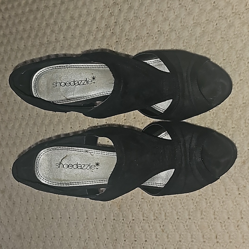 Shoe Dazzle Nakita Heels Size. 9M